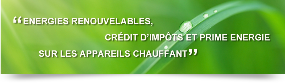 image energie renouvelable credit impot