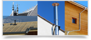 image chenaux cheminee descente pluviale zinguerie